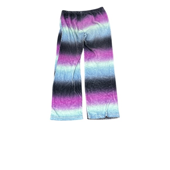 Colorful Striped Kids Pajama Pants - Picture 2 of 4